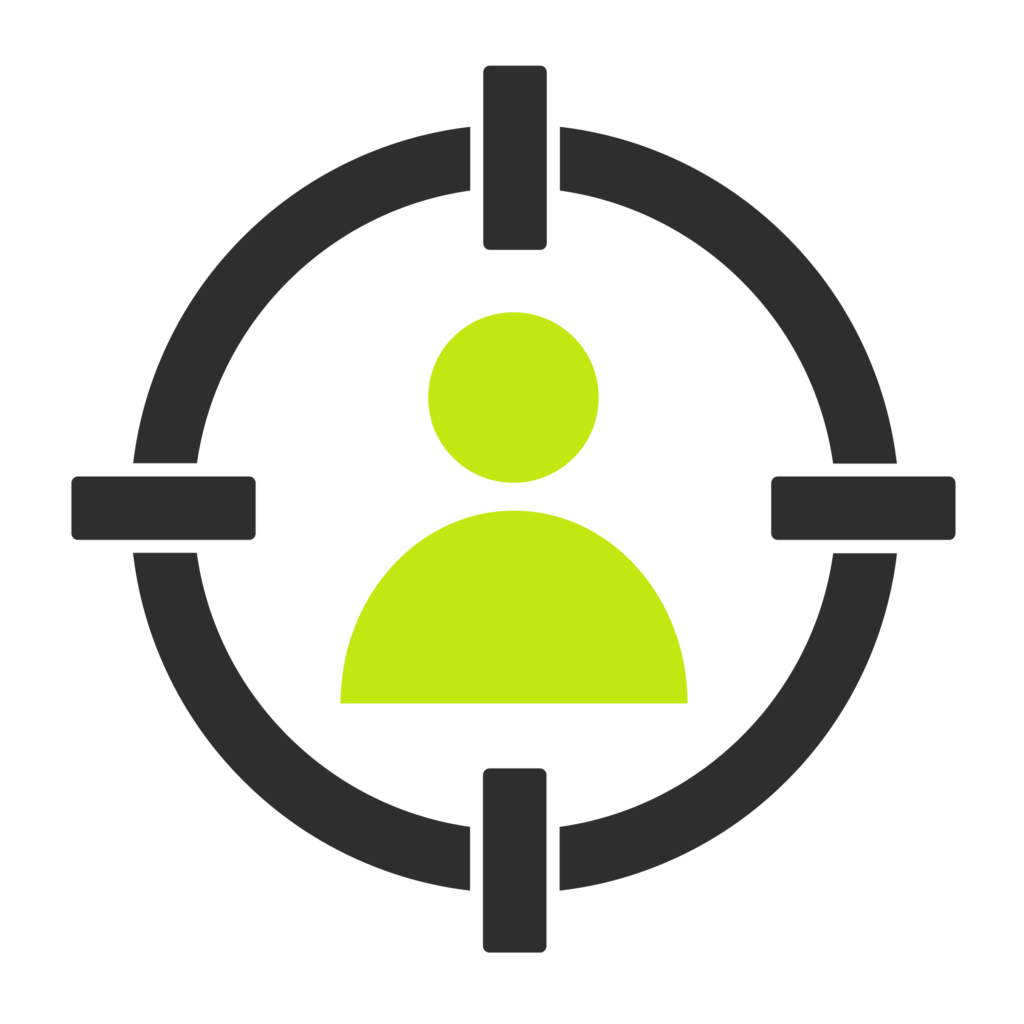 PAC Icon Zielgruppe grün-anthrazit
